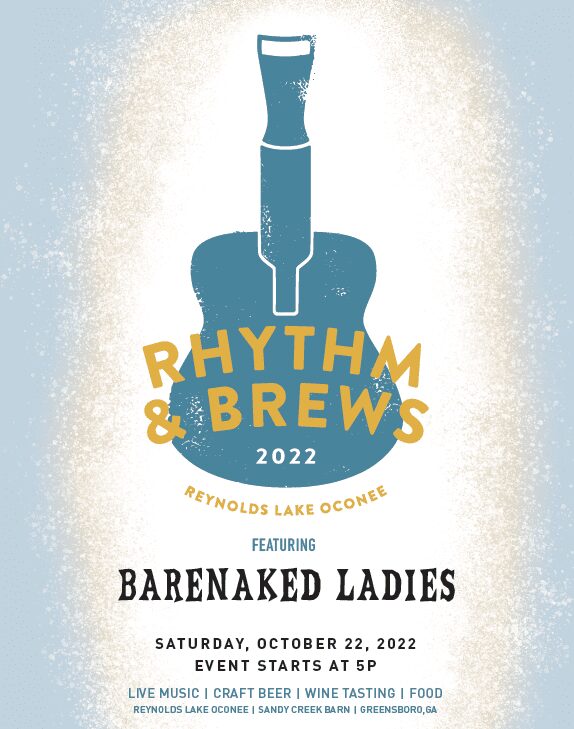 Rhythm & Brews 2022 flyer