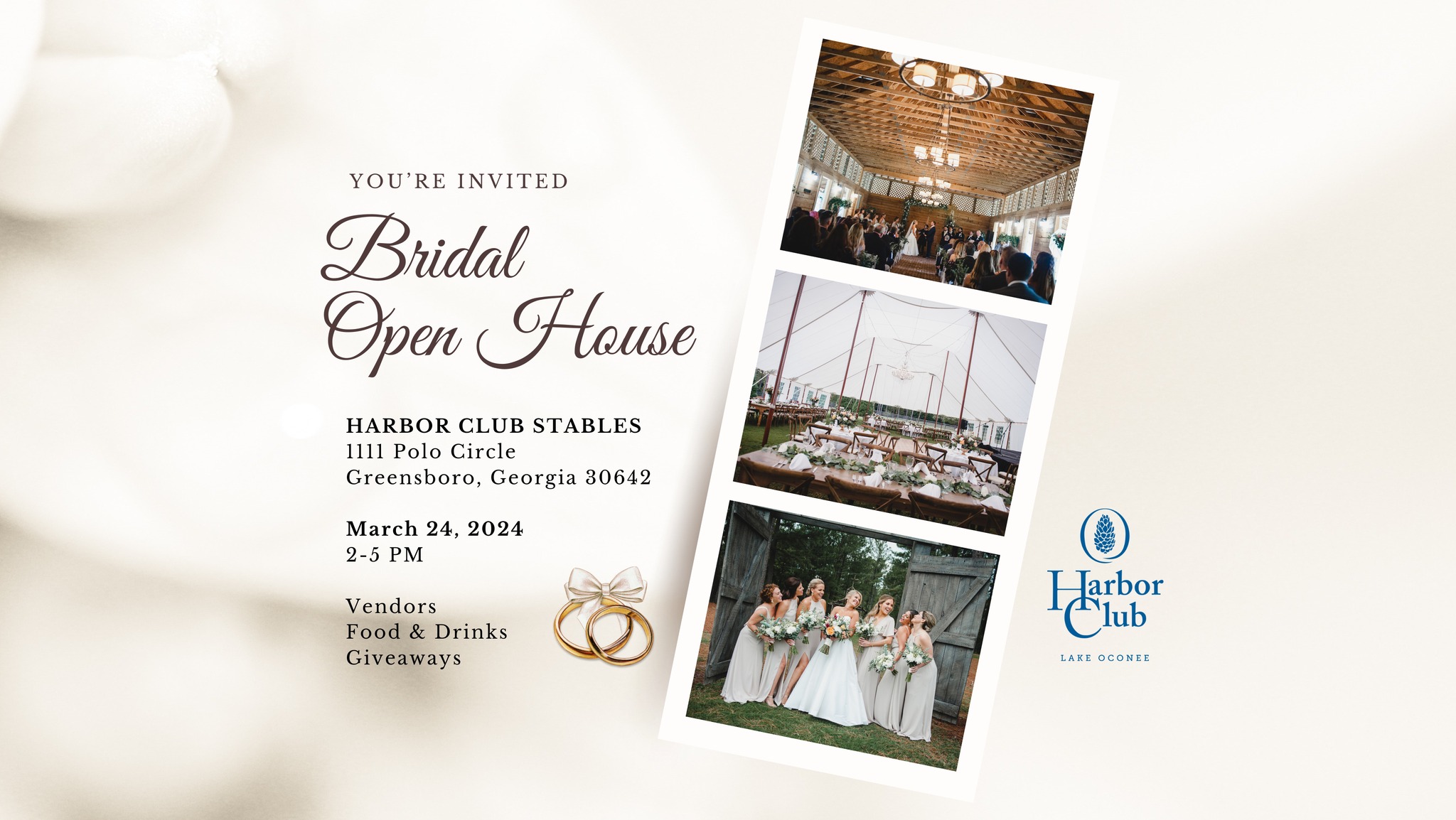 Bridal Event at the stables at harbor club